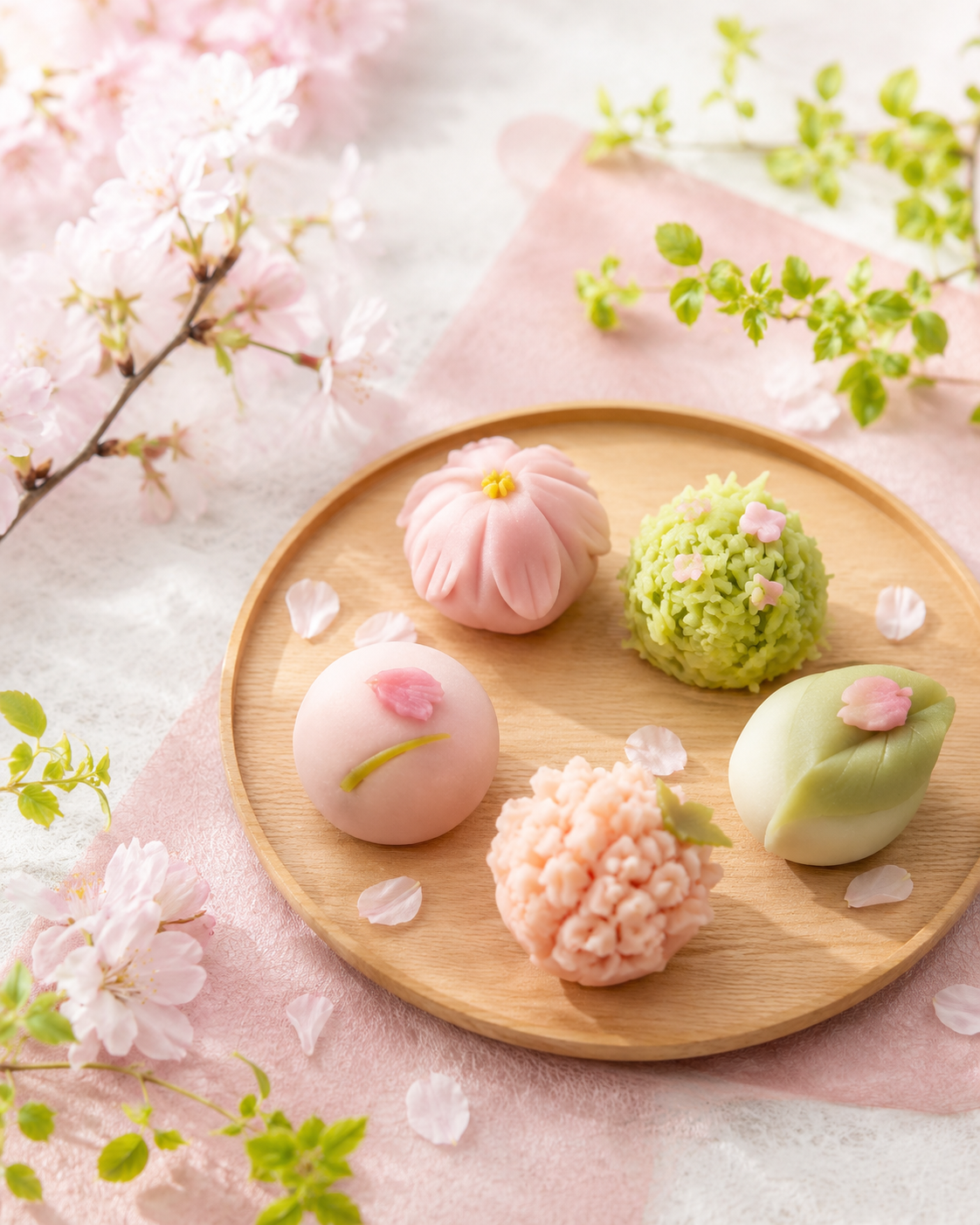 春の上生菓子